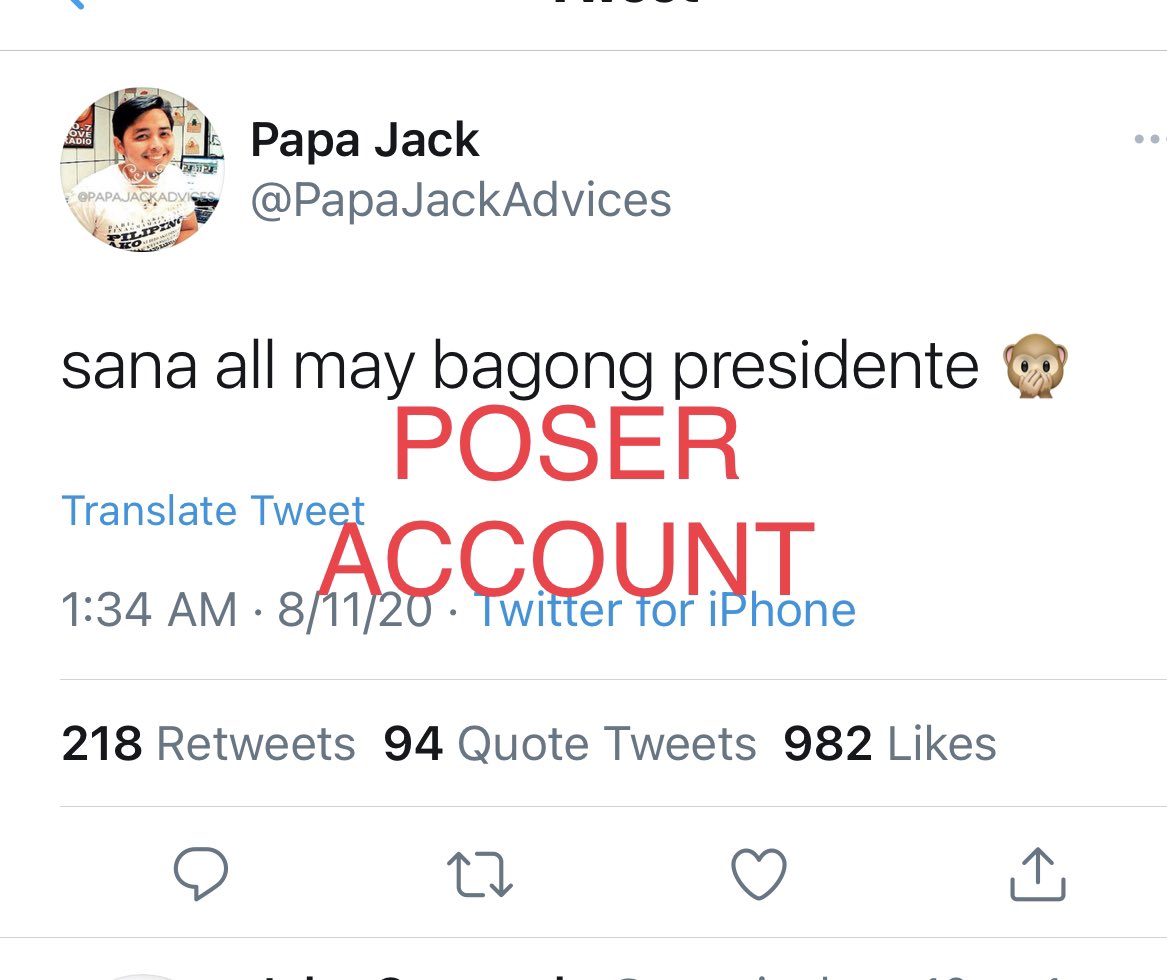 papajackson1067's tweet photo. The account in the photo is NOT ME!!! Thats a poser account!!! Please share!!! https://t.co/eeSuhzp5AB