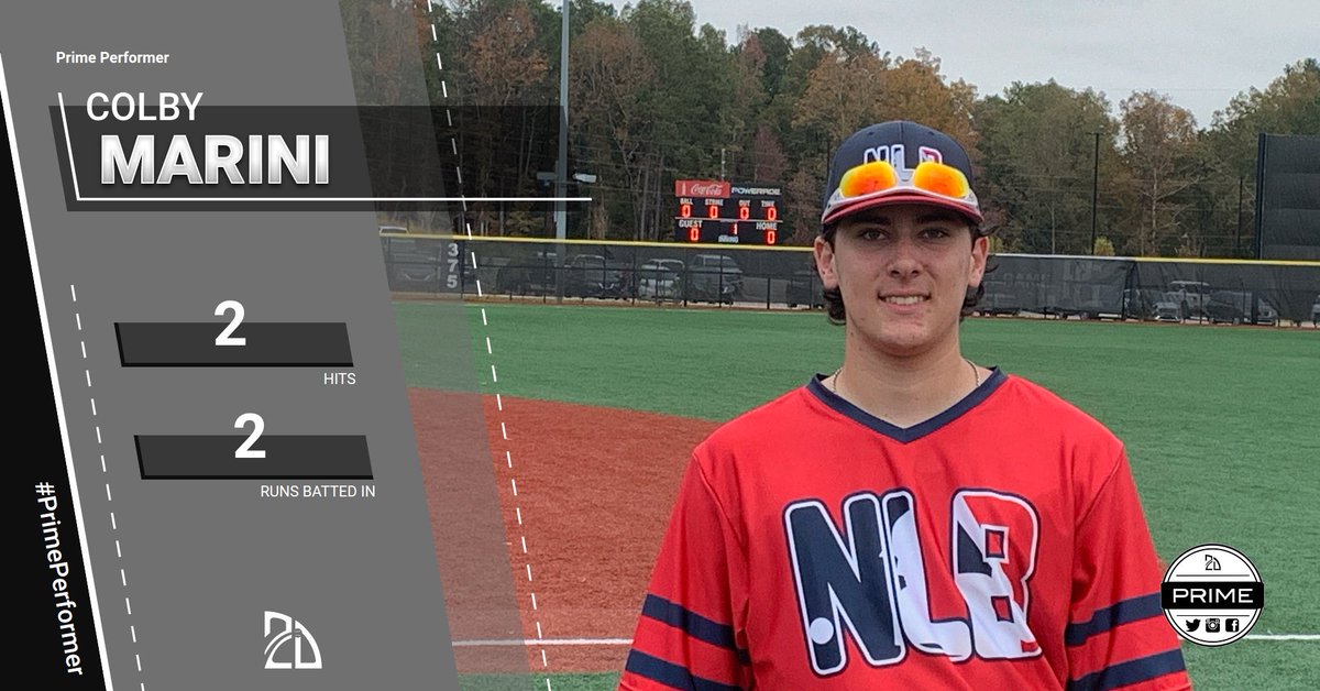 2DsportsbsbAL's tweet photo. ⭐️ #PrimePerformer ⭐️
@nextlevelbb 
#FallWorldSeries https://t.co/xUn6XOlAmT