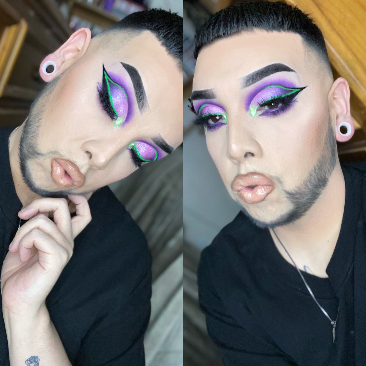JVanity00's tweet photo. Alien @plouiseacademy @MMMMITCHELL #acidreign @MorpheBrushes x @jamescharles #artistrypalette @SuvaBeauty #hydraliner @baddieblashes @ABHcosmetics #lashbrag @JeffreeStar #liquidlip #nudebeach @artistcouture @ColourPopCo #SailorMoonpalette @tatcha_v @wetnwildbeauty #primerwater https://t.co/pEXc7cXnzm