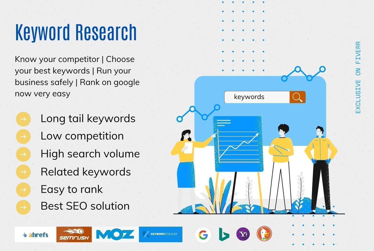 Check: buff.ly/34g3Ld4
      
#keywordresearch #seo #longtailkeywords #keywordresearchtools #keywords #keyword #keywordsearch #keywordplanner #keywordtool #keywordstrategy #searchengineoptimization #searchengineoptimizationseo #SEO #searchengineoptimizationtools