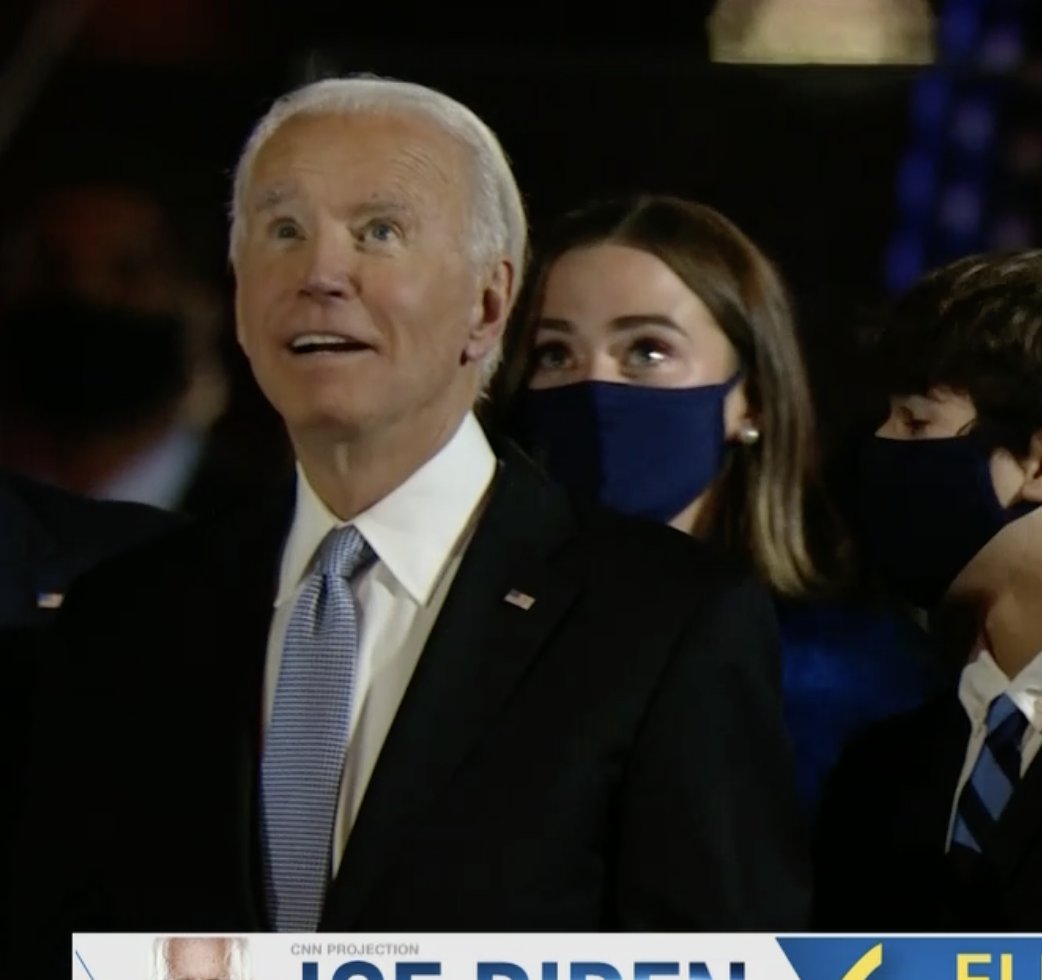 SpencerAlthouse's tweet photo. find someone who looks at you the way Joe Biden looks at fireworks https://t.co/VR9NacJwTr