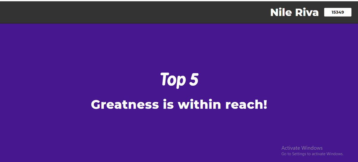 ariverofdreams's tweet photo. It told me greatness was in reach, so I reached 😃 It's in reach Guys, just keep pushing ! 🙏 but differently still EAC ever have a buzzzzzz !!!! @Petegay_Gentles @uwiguildeac 💯😃💯🐝🐝 #GuildEAC2020 #ArmyofGood #GuildEACStressWeek #GuildEACJustBreathe https://t.co/PUV7Lz9QYs