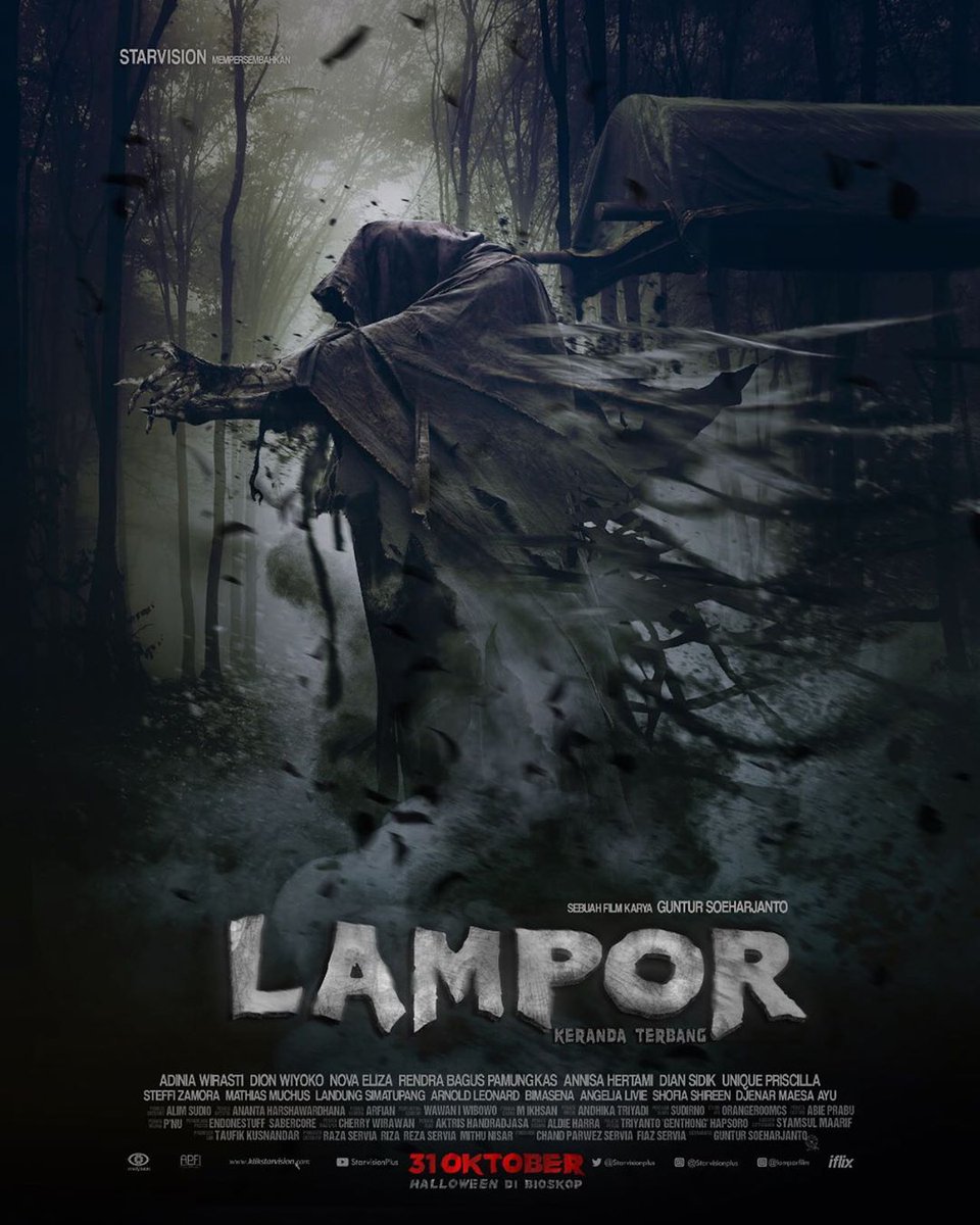 JohannAffendy's tweet photo. Can't just wait for joko anwar and timo tjahjanto to provide good indonesian scares. Noticed other directors are actually catching up, for example #Danur2 and #Lampor. While storytelling might not be as polished, both are atmospheric enough to provide decent light entertainment. https://t.co/5jTeiiG0sr