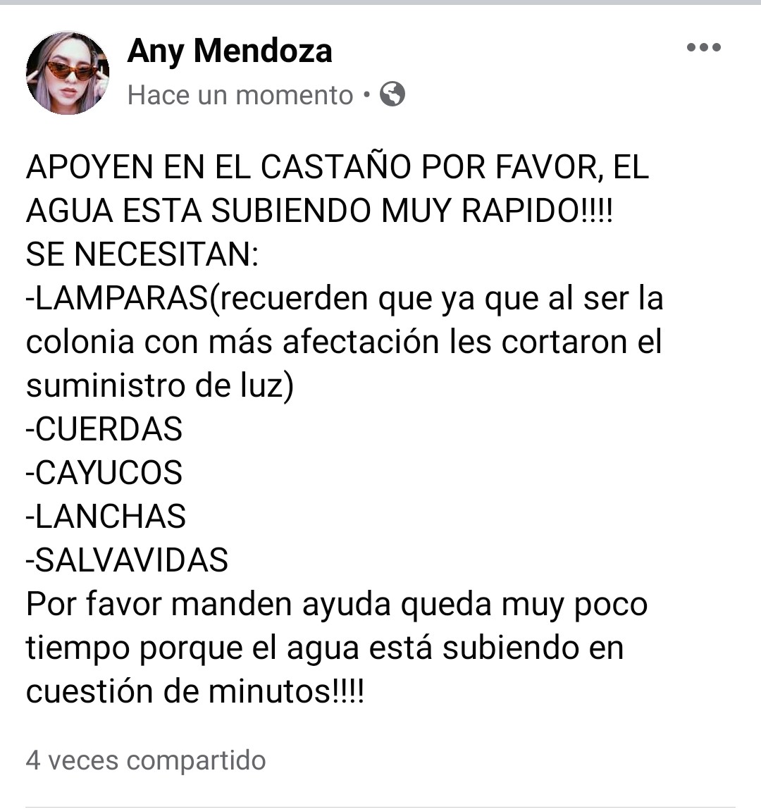 RubenFigueroaDH's tweet photo. #Alerta: En #ElCastaño, #Macuspana pobladores piden auxilio ante el desbordamiento del río Puxcatán, hay niños atrapados. https://t.co/c4prlrKmKU