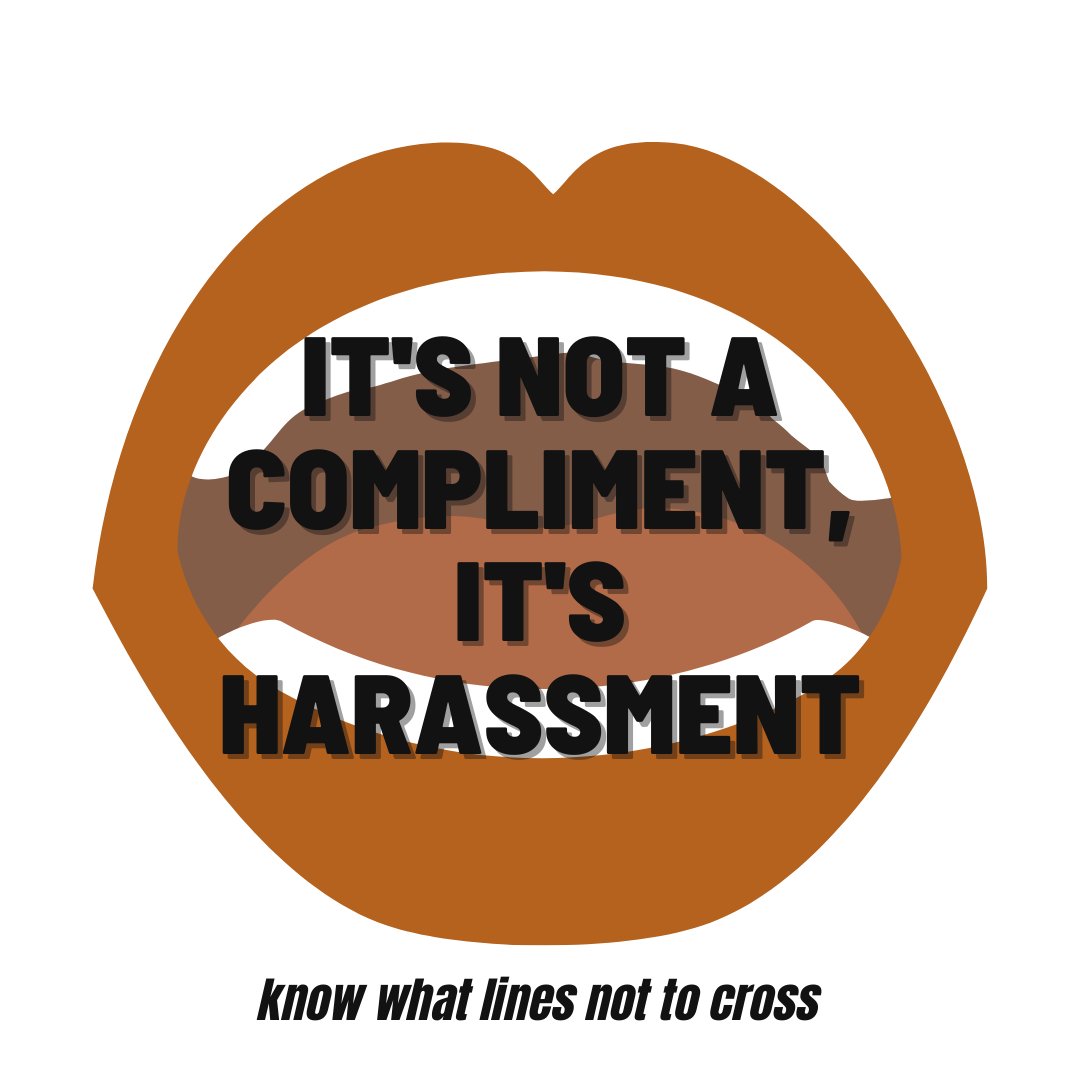 SibilusGuldinB's tweet photo. If you think cat calling is like appreciating someone's  beauty. Think again. Let us stop making those kind of excuses.

Harassment is not a compliment. Know the difference.

#ICTforSocialChange
#Sibilus https://t.co/X8m6PjVm2d