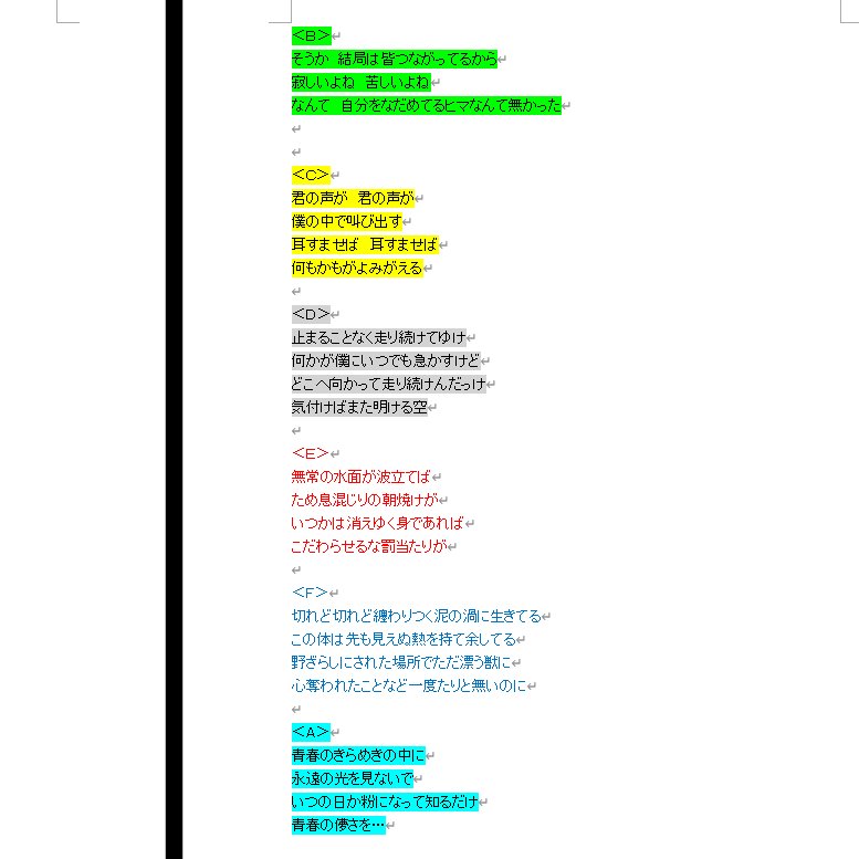 あんこ 編集 ライター 青春病 ホントだ Fメロまであった 系のeメロは 系のdメロから大幅な転調 異界にトリップ 色彩感も変わる Fメロでシレッと現実界に 風さんの曲ってコード採ってると黒鍵が多い 猫ふんじゃった 弾いてる気分