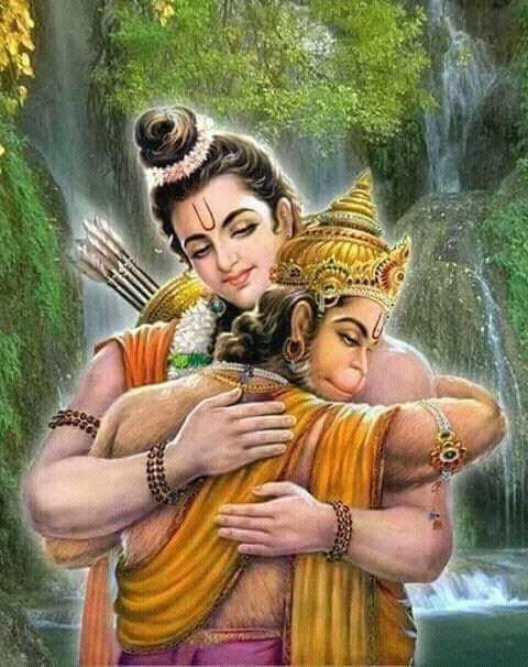 Vishwamitra was worried as Hanuman’s death in the hands of Rama would make Prabhu give up his life in penance afterwards. He forgave Surath and requested Rama to recall the arrow.From that day onwards, Hanuman is still protecting Rama’s Bhakts, even from Prabhu’s own anger.