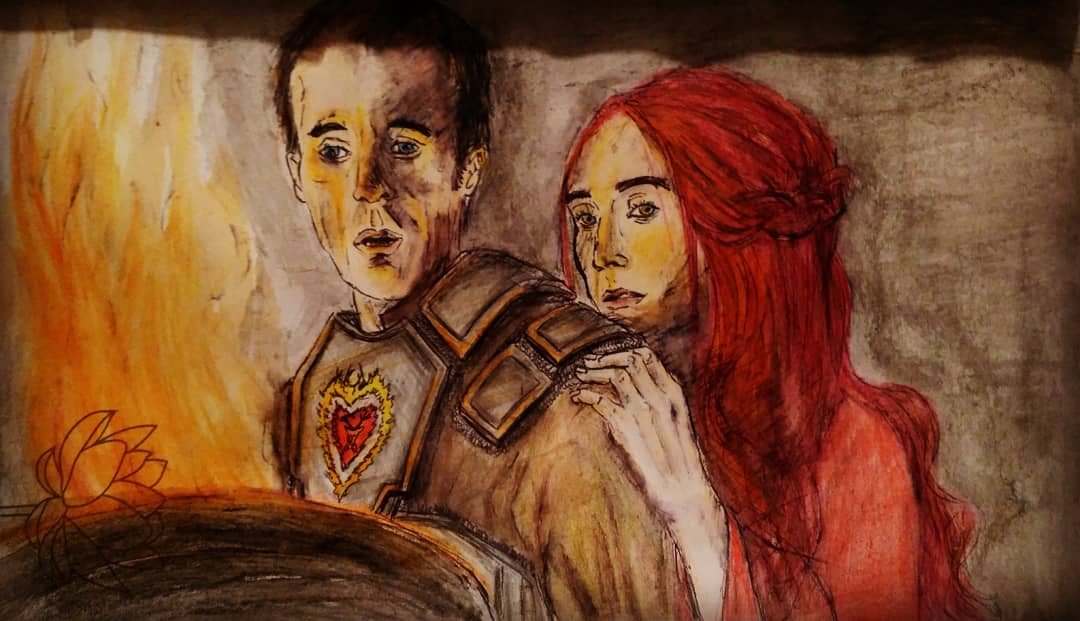 HarleyQuinzele's tweet photo. Huevember challenge
Day 7 : Orange
Model : Stannis Baratheon and Melisandre (Game of Thrones)
#huevember #huevemberorange #huevember2020 #orange #stannisbaratheon #gameofthrones #fanartgot #fanartgameofthrones #melisandre #stannismelisandre #redpriestess #gotscene https://t.co/SAEk9tjDke
