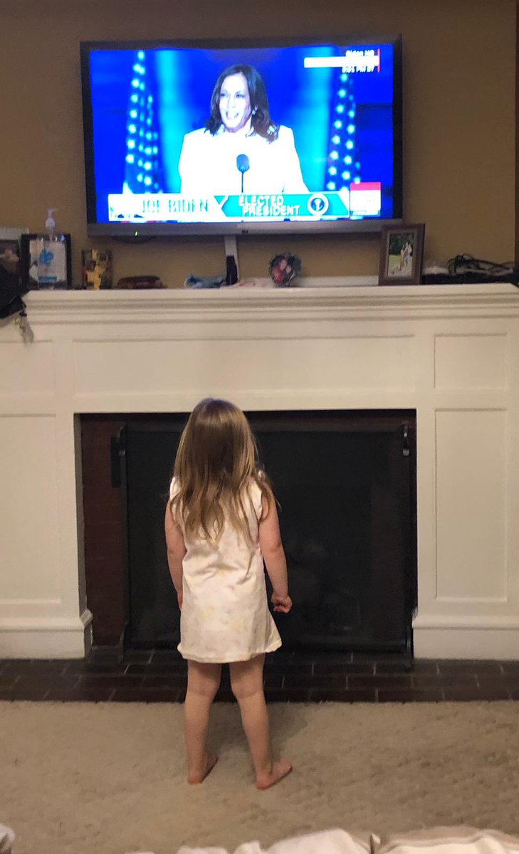This is everything. Isabelle and I are proud to call you our VP <a href="/KamalaHarris/">Kamala Harris</a> #BidenHarris2020