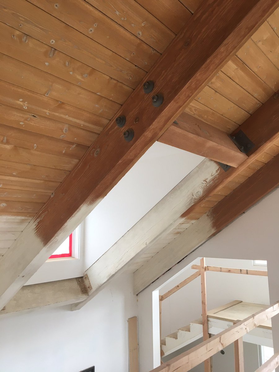 concreteblast's tweet photo. #sandblasting #wood to remove ugly white color on this beach house in #California #alliedsandblasting #mobilesandblasting #sandblastedwood #sandblast https://t.co/ADjLxUS6be