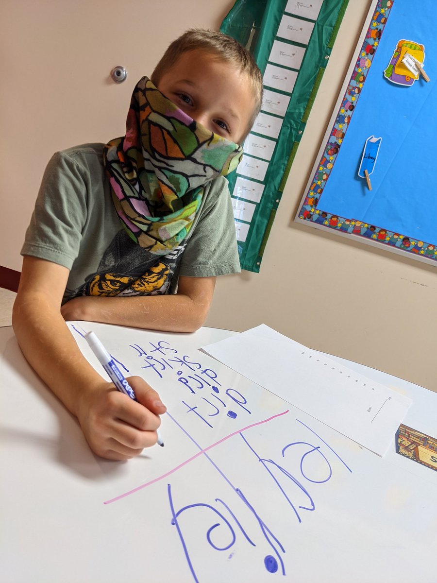 HMann_19's tweet photo. Just some word work in second grade! #literacy #HCTEP @4ruralvoices https://t.co/jRWmATS18y