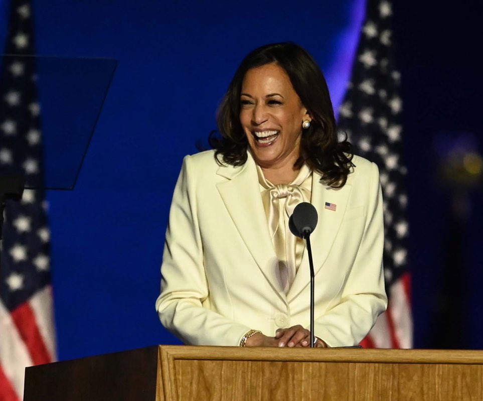 mefeater's tweet image. “While I might be the first woman in this office, I will not be the last” - Kamala Harris 💕