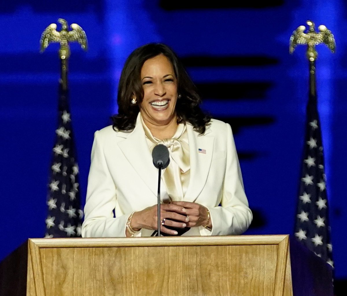 mefeater's tweet image. “While I might be the first woman in this office, I will not be the last” - Kamala Harris 💕