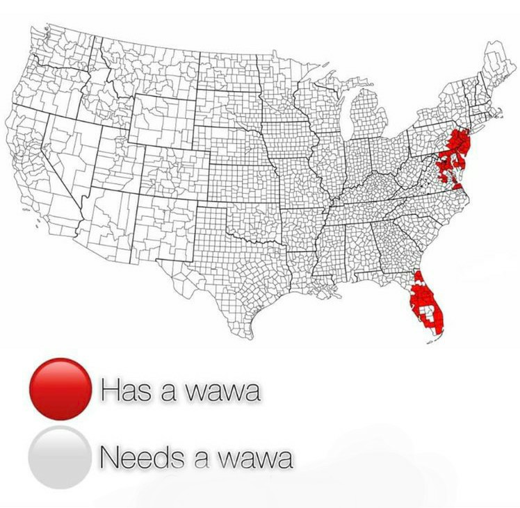 StephenGutowski's tweet photo. America will never live up to its true potential until we turn this entire map red. https://t.co/AmiUEMsmnf