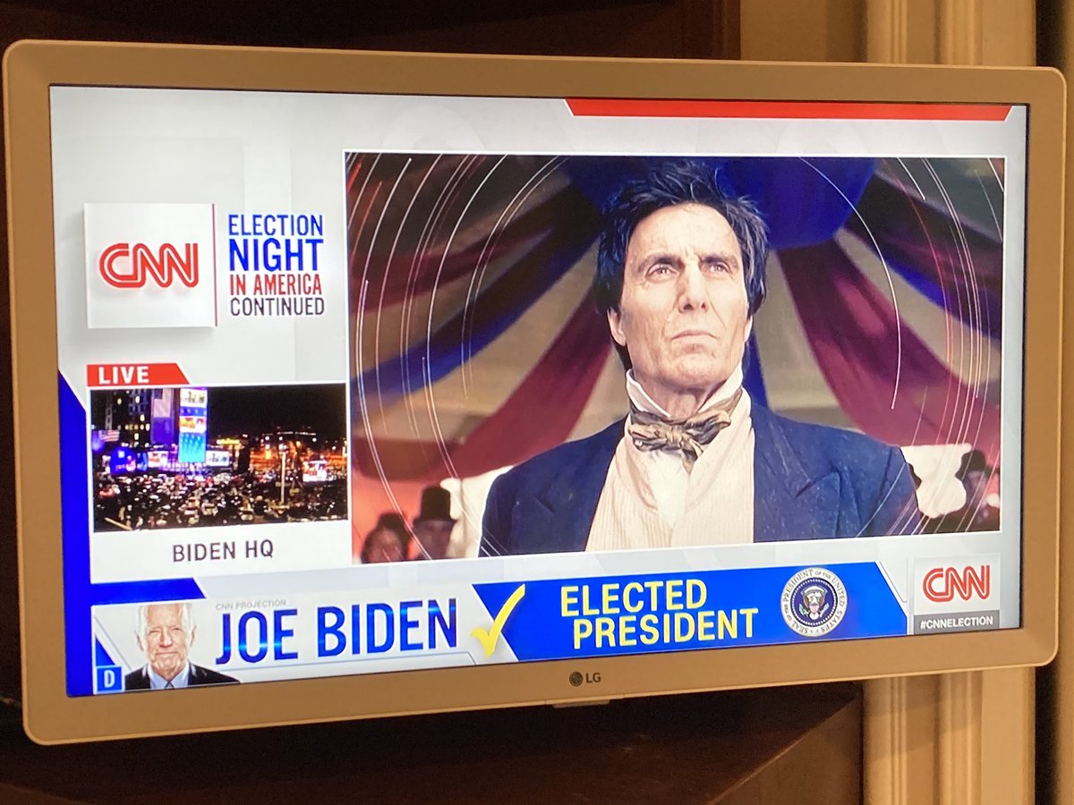 tvsmithee's tweet photo. For the amount of @CNN I’ve been binging this week at least I get to see clients representing!
@MarkEttlinger #lincoln #RaceforWH @CNNOriginals https://t.co/MDHNm36Pbc