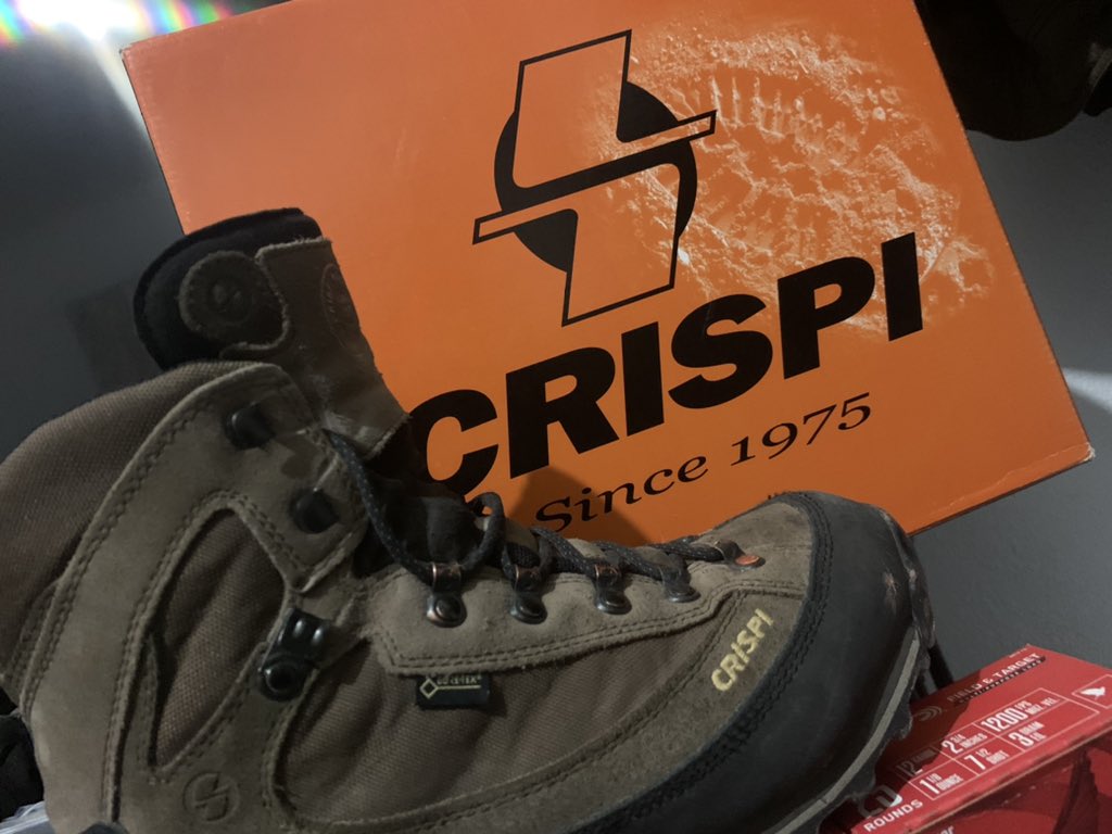 bugslife16's tweet image. But all in all I have to say my best hunting &amp;amp; hiking boot investment has to be #crispiboots they definitely are comfortable and reliable