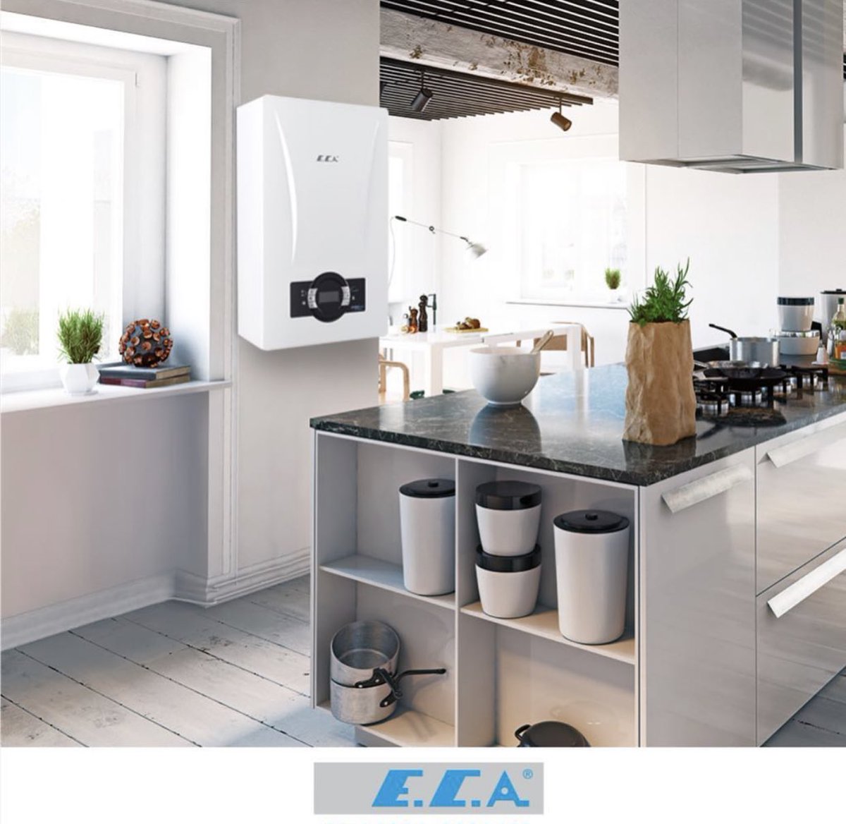 You can now visit our ECA showroom to purchase our top quality slim, silent and smart boilers. ECA combi boilers ranges from 24kw, 30kw &amp; 35kw. Please visit our website for further information on our ECA combi boilers: ecaboilers.co.uk