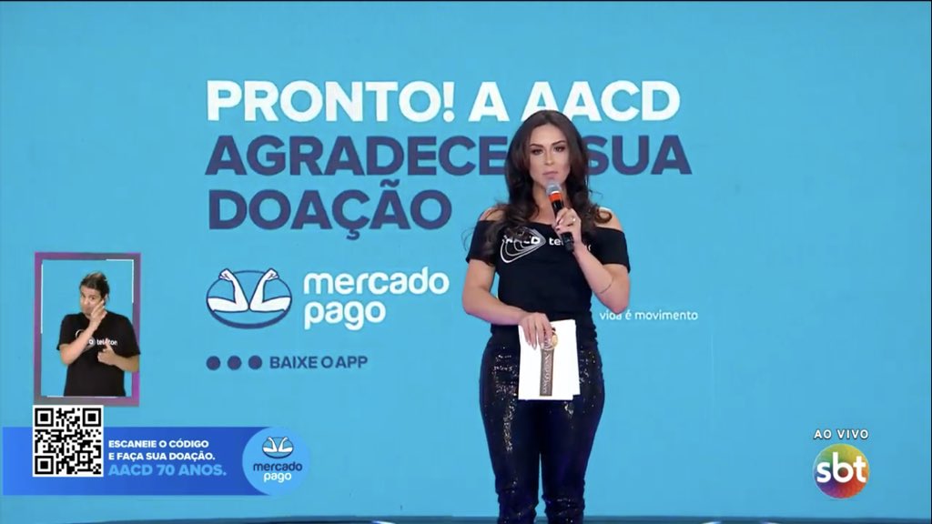 NadjaHaddadTeam's tweet photo. Alguns momentos de @NADJAHADDAD no @TeletonOficial .
Doe amor!
Doe vida!
A @AACD precisa de vc!
P/ doar R$5 ligue: 0500 123r5 05
P/ doar R$20: 0500 12345 20
P/ doar R$40: 0500 12345 40
https://t.co/5gxyhncRe6
#Teleton2020 #PrecisoDeVc #AACD https://t.co/OHMFHtAfYd
