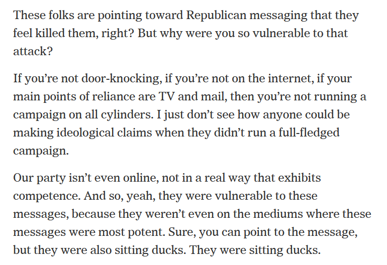 JonathanCohn's tweet image. Noteworthy that AOC offered to help some of her colleagues, and the ones who turned her down lost. 

nytimes.com/2020/11/07/us/…