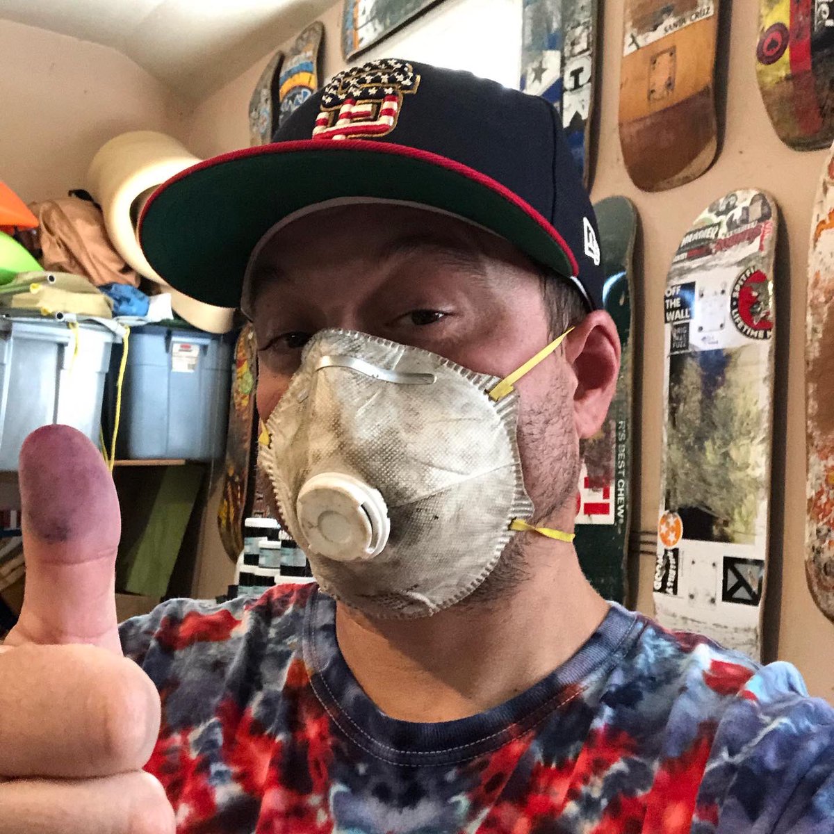 TheLeesOfMemory's tweet image. Still got it! 👁💎 #IceAndTime #icedye #fiberreactive #prociondyes @dharmatrading ⚡️✨🌈👍🏼