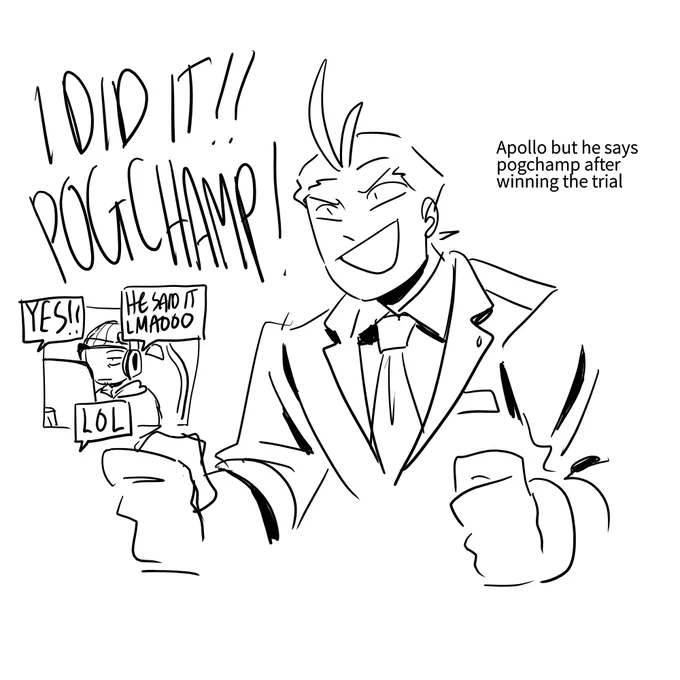 aa:aj but the test trial is livestreamed on twitch au??
#aceattorney 