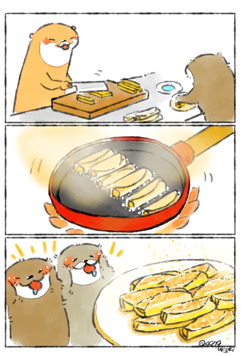 チーズ巻き焼き?
我が家は揚げずに焼くタイプです✨
短冊切りなどにしたチーズを、餃子や春巻きの皮で巻き、胡麻油を引いて焼いただけのチーズ巻きが、急に食べたくなります?✨
最後に塩を振るのも美味しいですが、最近はスイートチリソースで食べるのがマイブームです(*'༥`*)モグモグ
