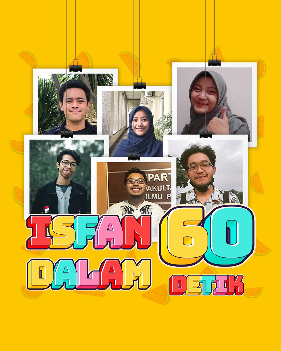 mipaisfun's tweet photo. [ISFAN DALAM 60 DETIK #1]

Haloo guys, apa kabaar??

Penasaran nggasih, menurut orang-orang terdekat Isfan, Isfan itu orangnya seperti apa?? 

Cek yuk, videonyaa di link berikut

https://t.co/6rRq4cP2F2

Naah kalau kamu punya pendapat lain tentang Isfan, komen dibawah yuuk 😉 https://t.co/9raaYZZJta