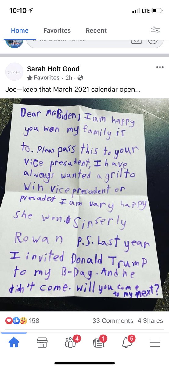 Evan_Reddick's tweet photo. ⁦@KamalaHarris⁩ ⁦@JoeBiden⁩  food for thought. I’m a PhD in biochem and biophysics, lost my mom to cancer, and work at a company trying to end cancer as a cause of death. This little girl’s older sister beat cancer. Would love some action here. https://t.co/xAS2KCbZYk