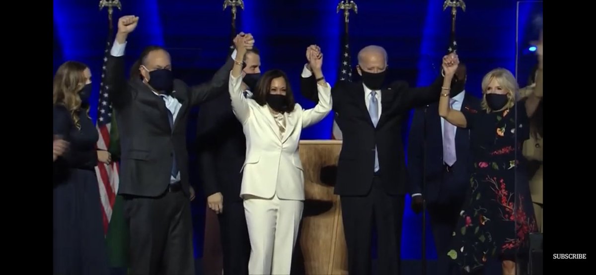 LGBT_Activist's tweet photo. I just finished watching Kamala Harris and Joe Biden give their speeches. I feel calm again. I feel comforted again. I feel proud again.  I’m proud to be an American. ❤️🇺🇸 #BidenHarris2020 https://t.co/IbpvNYWHjx