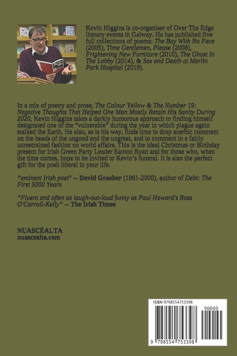 The perfect stocking filler for #Christmas2020. The perfect gift for the posh liberal in your life. mentioningthewar.blogspot.com/2020/11/the-pe… <a href="/ropeslitjournal/">ROPES Literary Journal</a> <a href="/lukeming/">Luke 'Ming' Flanagan</a> <a href="/wallacemick/">Mick Wallace</a> <a href="/ClareDalyMEP/">Clare Daly</a> <a href="/Satirist_Online/">The Satirist</a> <a href="/M_Star_Online/">Morning Star</a> <a href="/ColetteColfer/">Colette Colfer</a> <a href="/Jackiew80333500/">Jackie Walker - HRH, MP, MBE, ABC</a> <a href="/GalwayArtsCentr/">Galway Arts Centre</a> @OwenHanleyLives