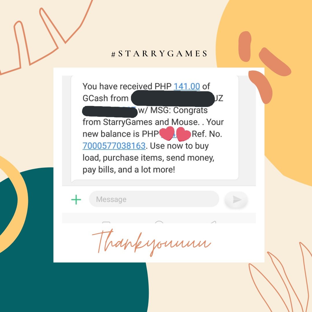 sierrariegoo1's tweet photo. Yaay! Thankyouuuu so much @StarlightGames5 Godbless ❤️😇
#StarryGames https://t.co/COR6SpJc5R