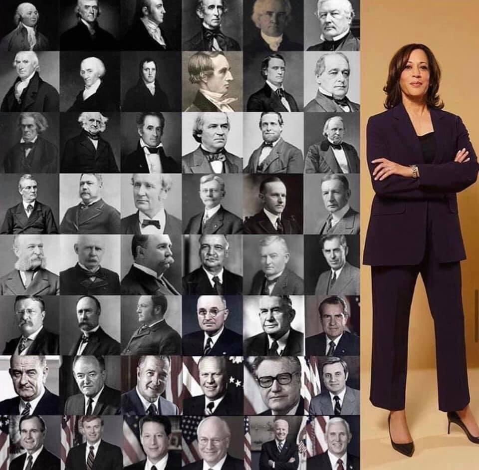 B_Mendsaikhan's tweet photo. Хагас Indian, хагас Jamaican анхны эмэгтэй VP тодорч байна даа US Election #KamalaHarrisVP https://t.co/4KwGZk7Q58