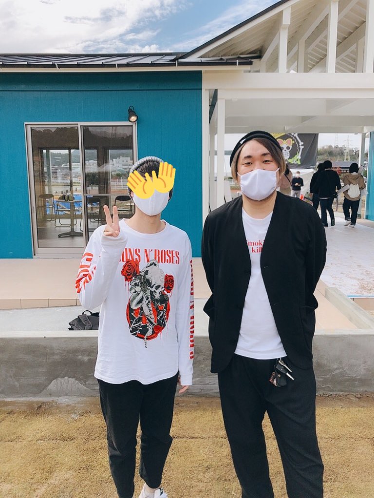 内藤さん、土生田さんとも写真撮れた!!
お忙しい中快く了解してくださってありがとうございました✨ 