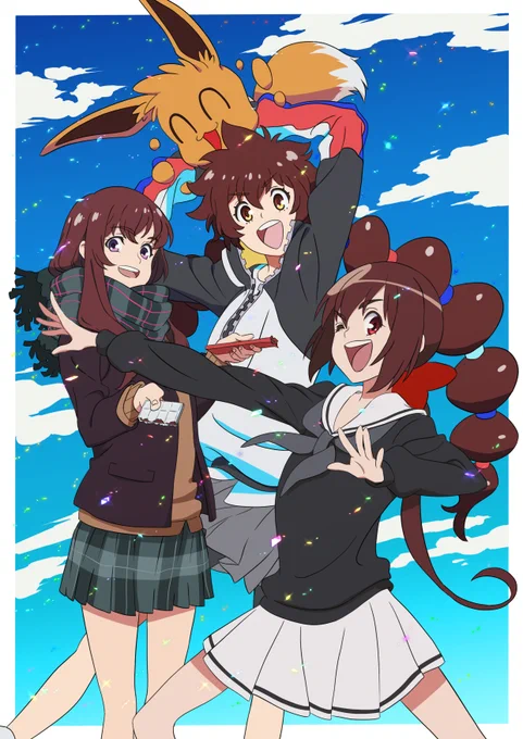 「GOTCHA!」「ベイビーアイラブユーだぜ」「京騒戯画」のファンアート。松本理恵監督の演出と林祐己さんの絵と動きが好きです。 