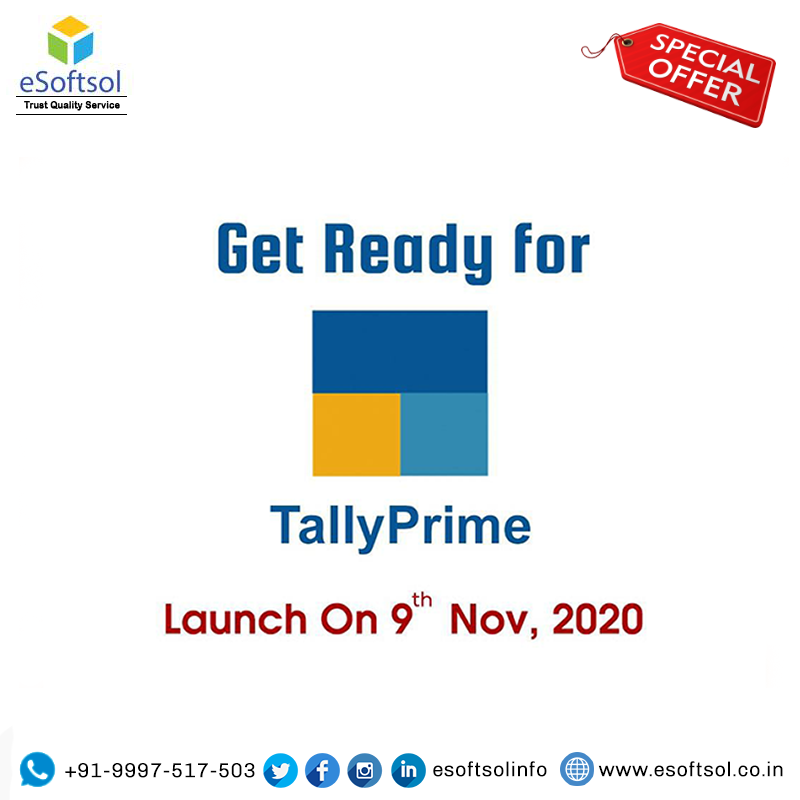 esoftsolinfo's tweet photo. Get Ready for
TallyPrime
Launch On 9th Nov, 2020
Click to Enquiry
https://t.co/OuahtvXfTS
#tallyprime #tallyprimedownload #tallyprimelearning #tallyprimedemo #tallyprimelogo #tallyprimeoffer #tallyoffers #esoftsolinfo #instadaily #instagood #insta #fb #fbpost #fbimemes https://t.co/bf0DEH7ohE