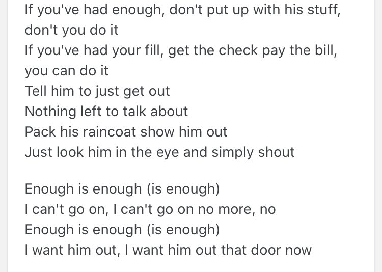 Crown Vic On Twitter Enough Is Enough Randomly Played This Afternoon On My Auto Shuffle I Promptly Blasted It Do you know what's in store? twitter