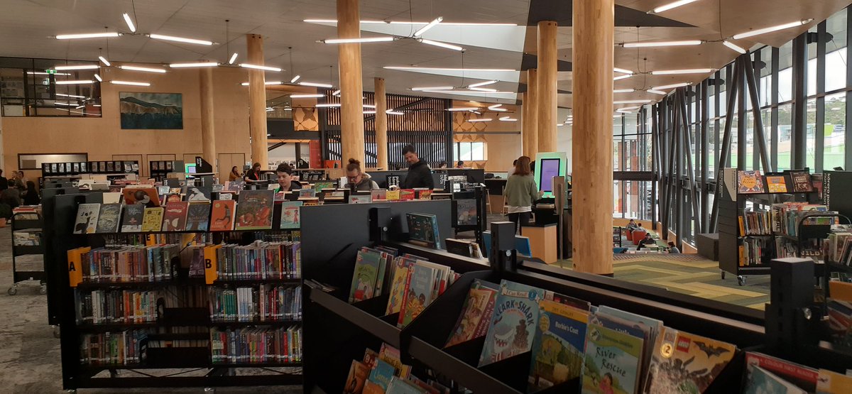 macgibbons's tweet photo. Visited the very impressive #JohnsonvilleLibrary earlier.
What a great resource for the district.
The coffee and cabinet food was good too.
Welcomed in past 'Wheturangi'. https://t.co/nFTQSIyRBk