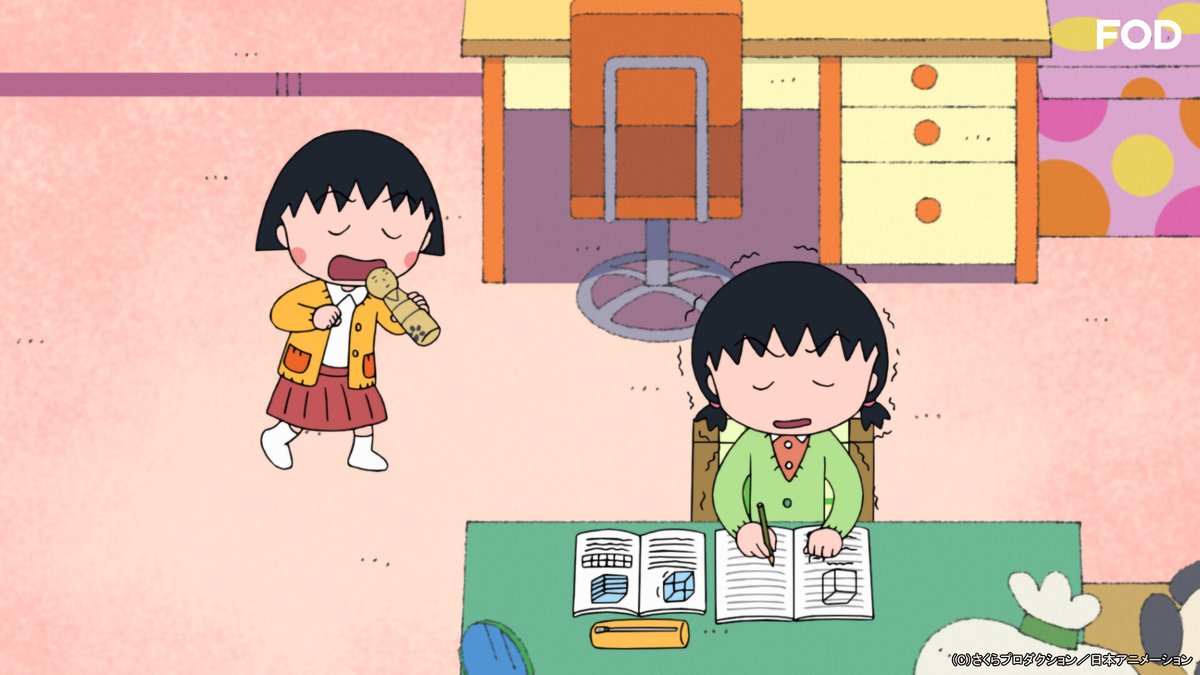 アニメ『#ちびまる子ちゃん』🌸 #1264 を見逃し無料配信開始！🆓 『お