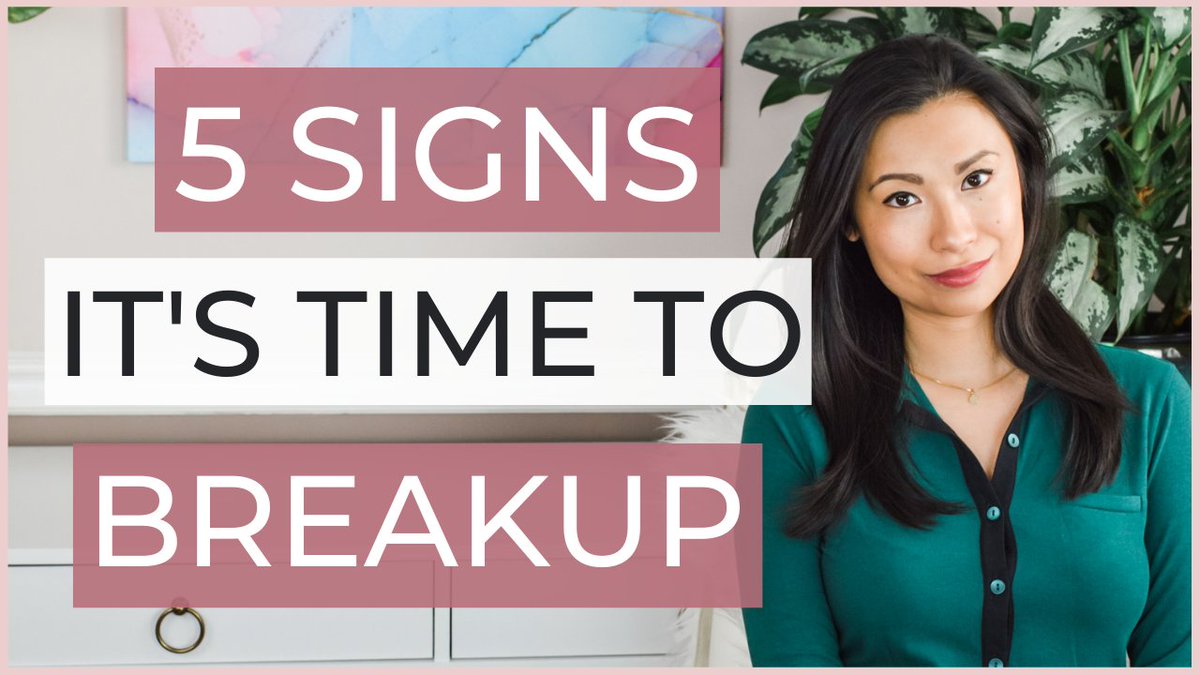 Having some doubts about your current relationship? Learn the 5 signs that might indicate that your relationship is over and how to know if it’s time to break up.

WATCH NOW ⬇️
youtu.be/na-0rnSdPbo

#breakupadvice #realtionshipadvice #relationshiptips