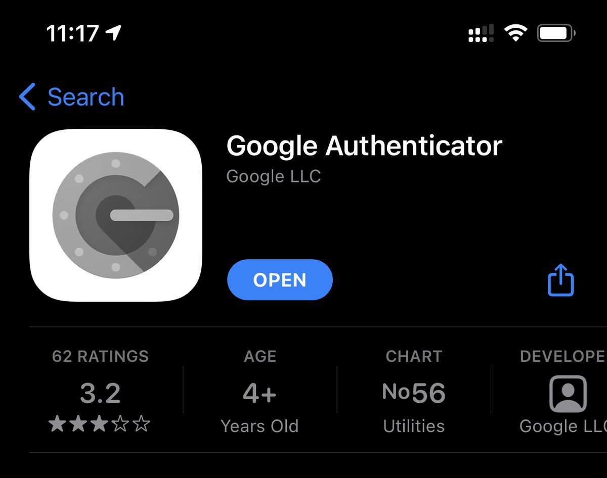 Google Authenticator crashed on iOS 14.2 resolved without losing data.

#authenticator #google #google_authenticator #googleauthenticator #iOS14_2 $ios #ios14_2 #crash #bug