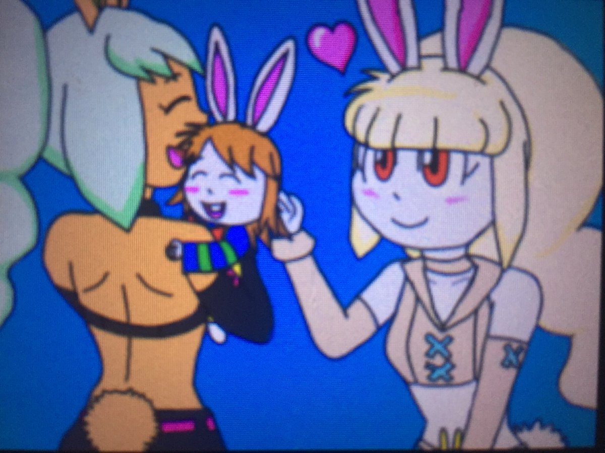 bumpernyan's tweet photo. Cute Mama Rabby and Son Artwork
#YokaiWatch #スノーラビィ #snowspecthare #OC #YokaiWatchFanart https://t.co/SizLG0ifAq