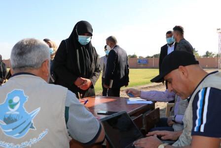 umulqurarelief's tweet image. منظمة أم القرى للإغاثة الإنسانية تقدم المنح المالية (الدفعة الثانية) إلى (300) عائلة من ذوي المفقودين والمغيبين من أهالي ناحية #الصقلاوية شمال غرب #الفلوجة 
#إغاثة #العراق