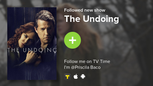 PriBaco's tweet photo. I just added The Undoing to my library! #tvtime https://t.co/Hh6xFWbuAM https://t.co/kPxaXMpSjM