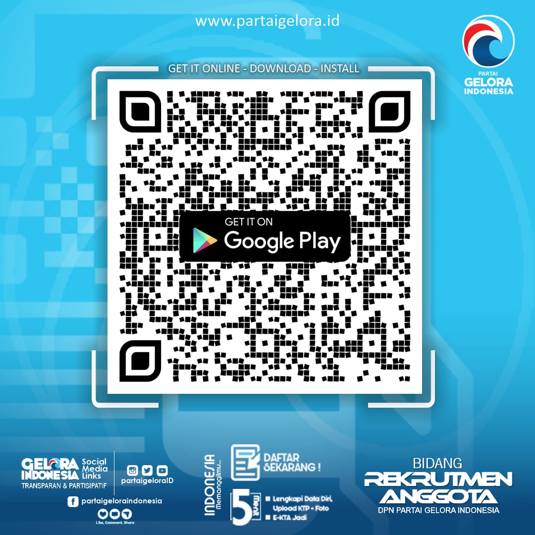 partaigeloraid's tweet photo. Cuma perlu pindai
#gabungGELORA #geloraindonesia #kolaborasi #kontribusi #pindai #scan https://t.co/0urxFuxwTv