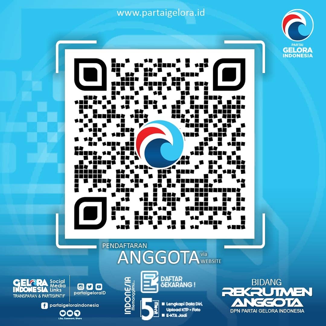 partaigeloraid's tweet photo. Cuma perlu pindai
#gabungGELORA #geloraindonesia #kolaborasi #kontribusi #pindai #scan https://t.co/0urxFuxwTv