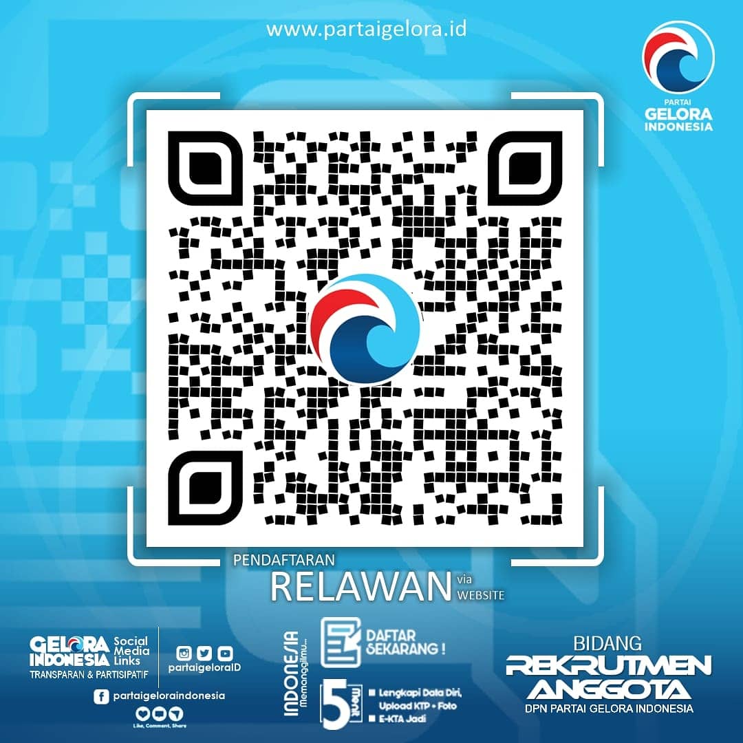 partaigeloraid's tweet photo. Cuma perlu pindai
#gabungGELORA #geloraindonesia #kolaborasi #kontribusi #pindai #scan https://t.co/0urxFuxwTv