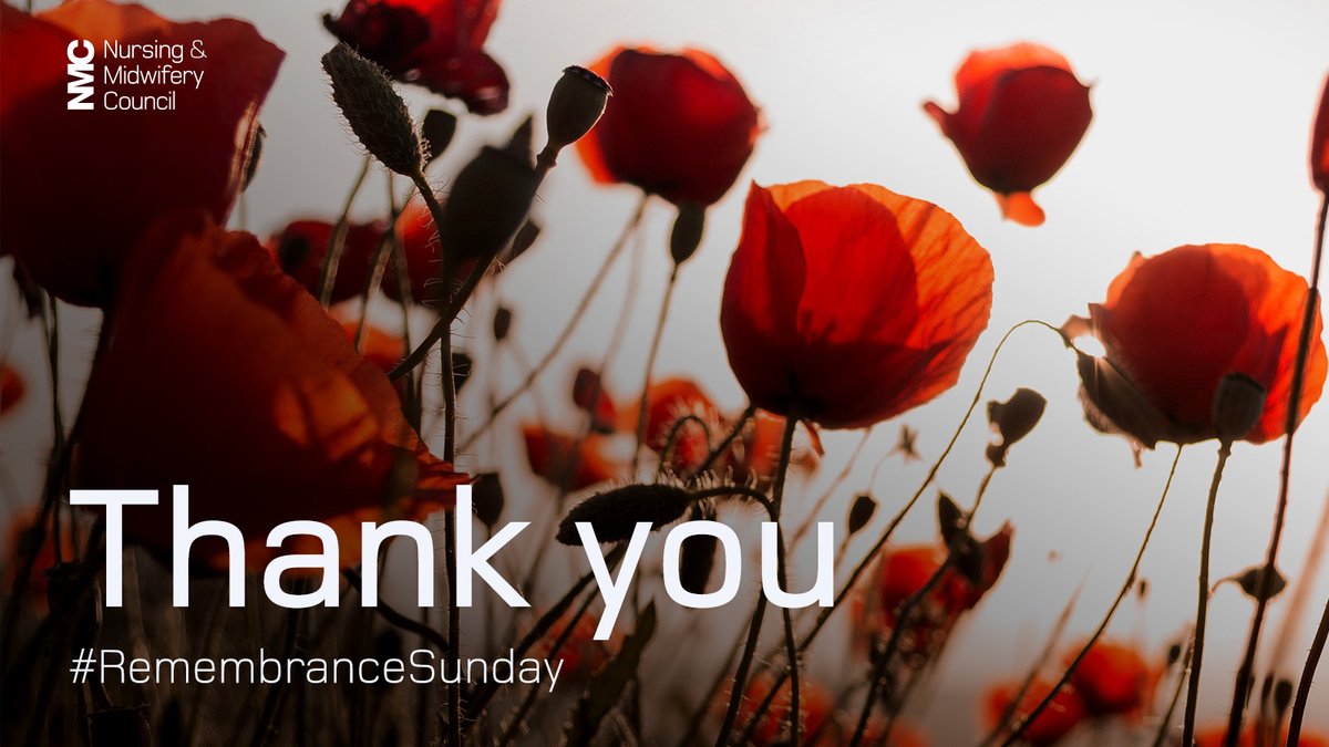 Communities may not be able to come together this #RemembranceSunday but we'd like to take a minute to think about all our registrants who are currently serving, or have served, with the armed forces. 

Thank you for all you have done, and all you continue to do.