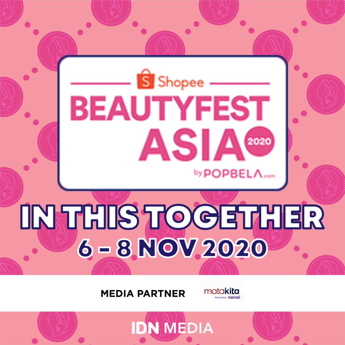 komunitasnarasi's tweet photo. Tahun ini, Beauty Fest Asia yang mengusung tema Future is Female: In This Together akan diadakan pada 6-8 November 2020 secara virtual. Ikuti informasi selengkapnya di @beautyfest.asia #BFA2020 https://t.co/SeDFSJzUpT