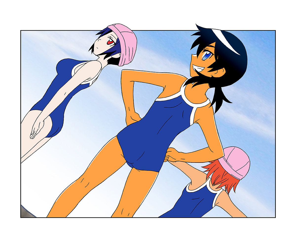 #いいおっぱいの日
拙作『さんきゃくイーゼル』から、いいおっぱいの日。 