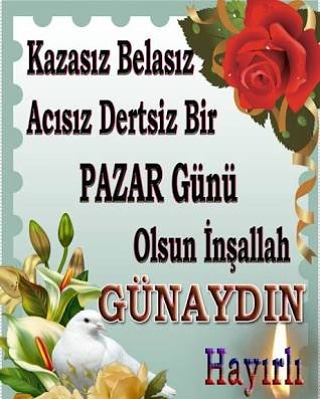 Günaydın hayırlı sabahlar herkese